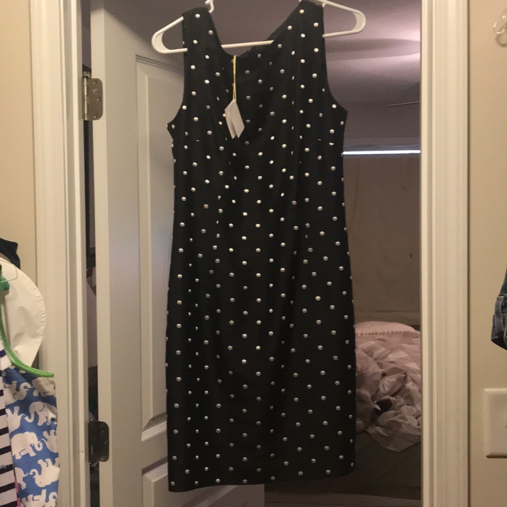 Talbots polka dot dress